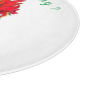 Planche À Découper Drôle Conseil de coupe Surpris Rooster Texte Perso (Coin)