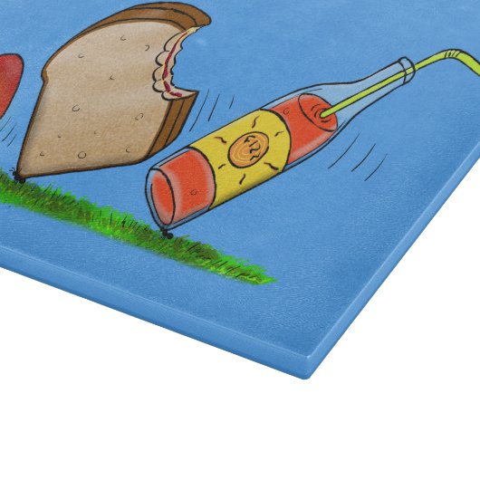 Planche À Découper Drôle de dessin animé de fourmis (Coin)