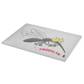 Planche À Découper Drôle dessin d'insecte moustique (Coin)