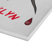 Planche À Découper Drôle dessin d'insecte moustique (Coin)