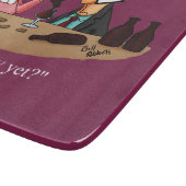 Planche à découper drôle d'Humour à vin (Coin)