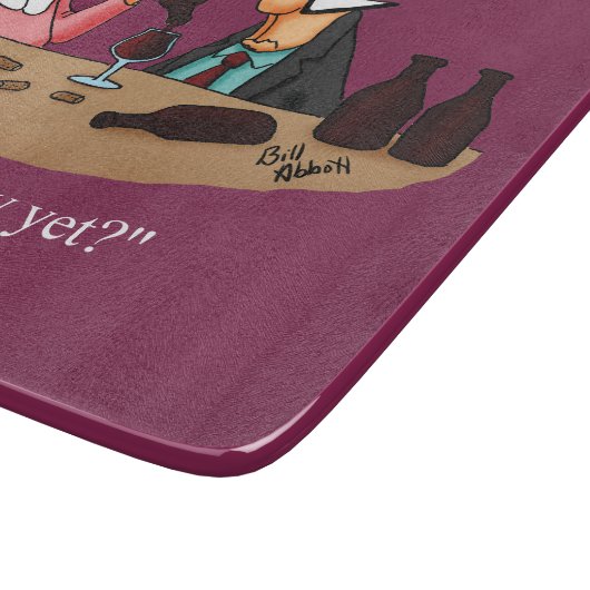 Planche à découper drôle d'Humour à vin (Coin)