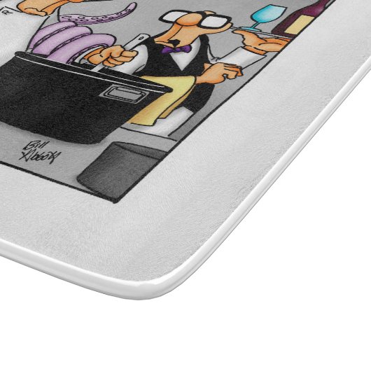 Planche À Découper Drôle "Est-Ce Frais ?" Tableau de découpe des Humo (Coin)