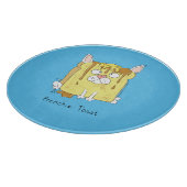 Planche À Découper Drôle French Bulldog Frenchie mignon Dessin de chi (Coin)