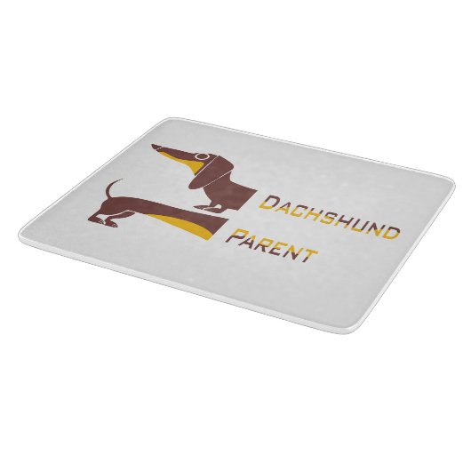 Planche À Découper Drôle mignon dachshund pour parent chien long (Coin)