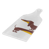 Planche À Découper Drôle mignon dachshund pour parent chien long (Coin)