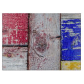 Planche À Découper Drôle Neoplasticisme en bois style art (Devant)