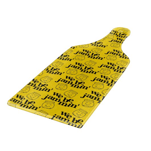 Planche À Découper Drôle Nous Sommes Jammin' Souriant Danser Des Jarr (Coin)