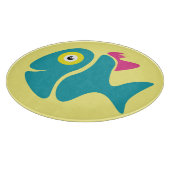 Planche À Découper Drôle Poisson élégant (Coin)