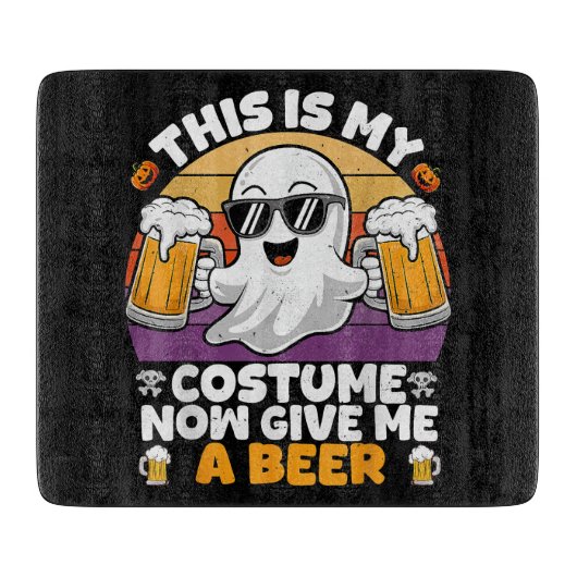 Planche À Découper Drôle Vintage Boo (Devant)