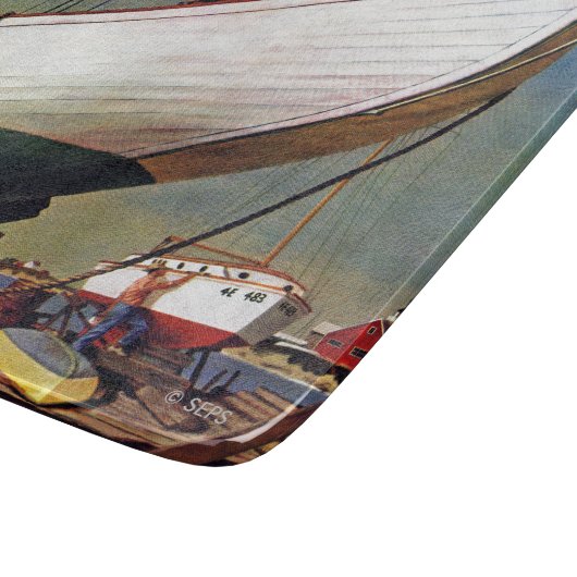 Planche À Découper Dry Dock par John Atherton (Coin)