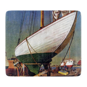 Planche À Découper Dry Dock par John Atherton