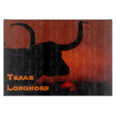 Planche à découper du Texas Longhorn (Devant)