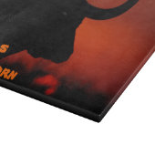 Planche à découper du Texas Longhorn (Coin)