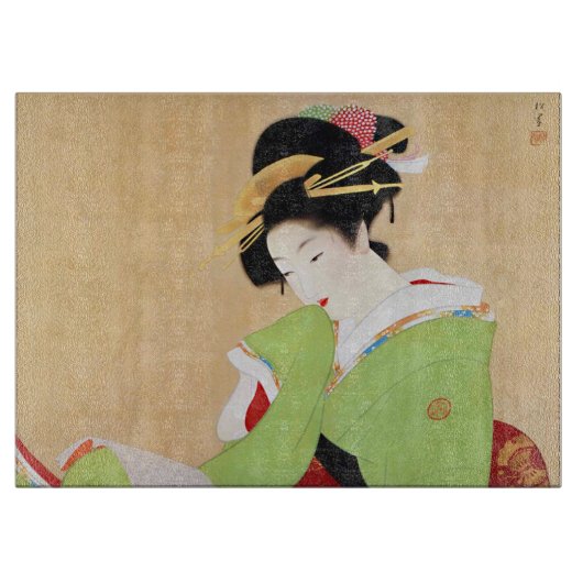 Planche à découper d'Uemura Shoen (Devant)
