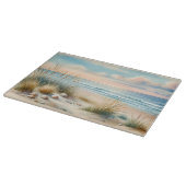 Planche À Découper Dunes côtières pastel à l'aquarelle (Coin)