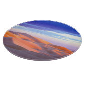 Planche À Découper Dunes de sable de Glamis au coucher du soleil (Coin)