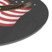 Planche À Découper Eagle and Flag 250 Years of America 1776-2026 (Coin)