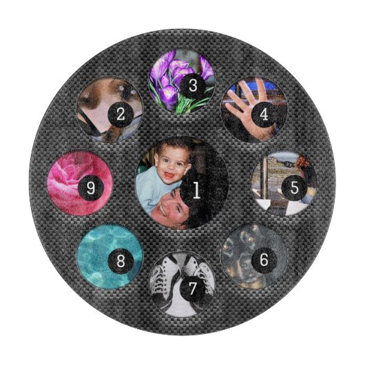 Planche À Découper Easy Create Your Own avec 9 photos Have Fun! (Devant)