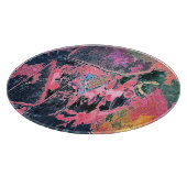 PLANCHE À DÉCOUPER EAU DE FLUX ABSTRAITE (Coin)