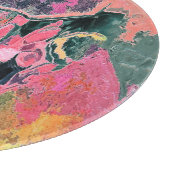 PLANCHE À DÉCOUPER EAU DE FLUX ABSTRAITE (Coin)