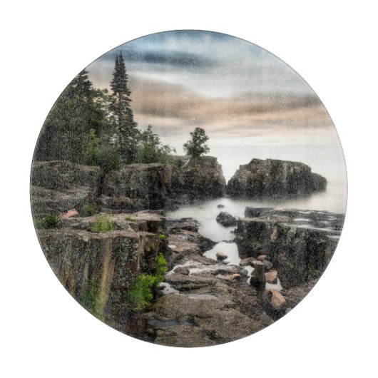 Planche À Découper Eau | Lac Supérieur Grand Marais, Minnesota (Devant)