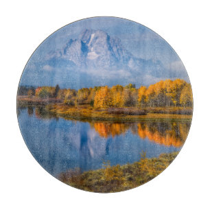 Planche À Découper Eau   Oxbow Bend Jackson Wyoming