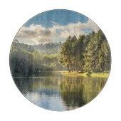 Planche À Découper Eau | Pang Oung Lake & Pine Forest Thaïlande (Devant)