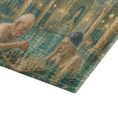 Planche À Découper Échecs dans les bains Gellert Budapest Hongrie (Coin)