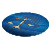 Planche À Découper Échelles de justice (Coin)