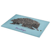 Planche À Découper Echidna mignonne avec dessin animé d'abeille (Coin)