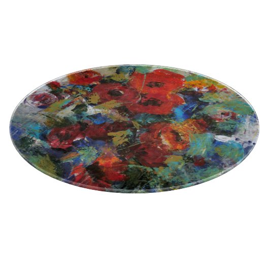 Planche À Découper Éclaboussure de couleur II (Coin)