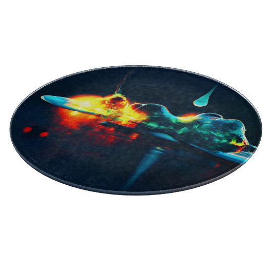 Planche À Découper Éclairage Liquide (Coin)