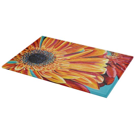 Planche À Découper Éclats de couleur II (Coin)