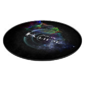 Planche À Découper Éclipse solaire Espace Art Fractal (Coin)