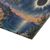 Planche À Découper Éclipse solaire totale 2027 Méditerranée (Coin)