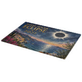 Planche À Découper Éclipse solaire totale 2027 Méditerranée (Coin)