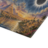 Planche À Découper Éclipse totale de Soleil 2027 Égypte (Coin)