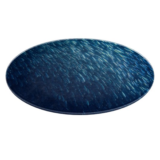 Planche À Découper École de poisson sous-marin Abstrait (Coin)