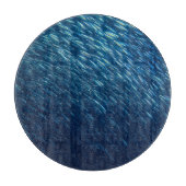 Planche À Découper École de poisson sous-marin Abstrait (Devant)