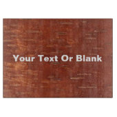 Planche À Découper Écorce de Birch Intérieur (Devant)