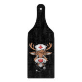 Planche À Découper Écran de Noël Top Reindeer Gants en caoutchouc (Devant)