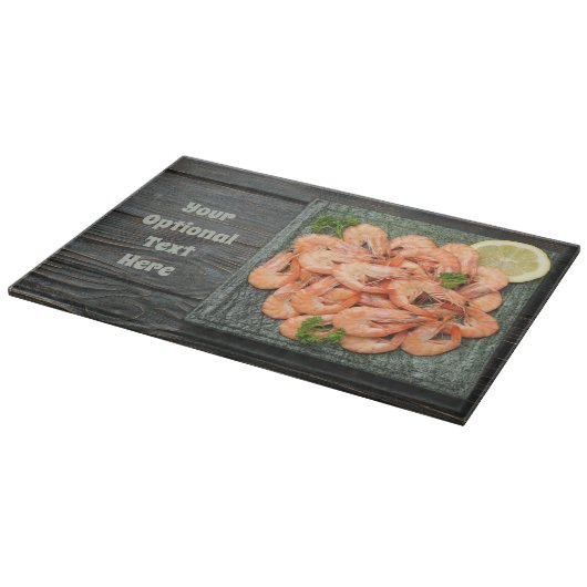 Planche À Découper Écrans de texte personnalisés (Coin)