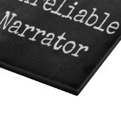 Planche À Découper Écrivain - Narrateur non fiable I (Coin)