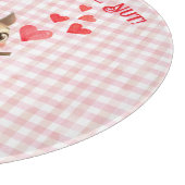 Planche À Découper Écureuil mignon drôle de la Saint-Valentin (Coin)