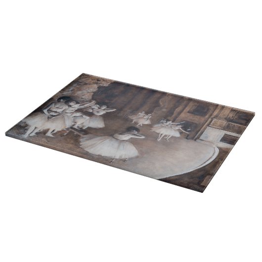 Planche À Découper Edgar Degas - Répétition de ballet sur scène (Coin)