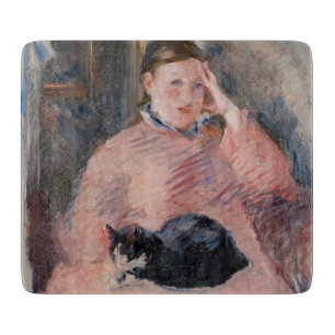 Planche À Découper Edouard Manet - Femme au chat