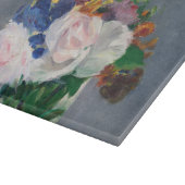 Planche À Découper Edouard Manet - Fleurs dans un Vase de Cristal (Coin)