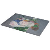 Planche À Découper Edouard Manet - Fleurs dans un Vase de Cristal (Coin)