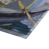 Planche À Découper Edouard Manet - Monet dans son bateau-atelier (Coin)